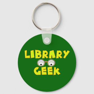 Llavero del friki de la biblioteca