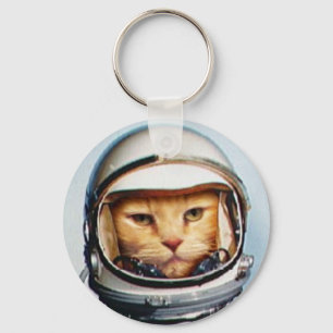 Llavero del gato del espacio