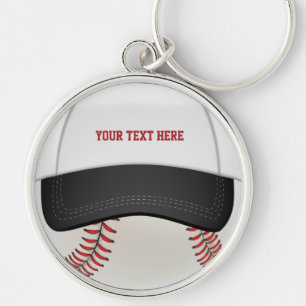 Llavero del gorra de la bola del béisbol