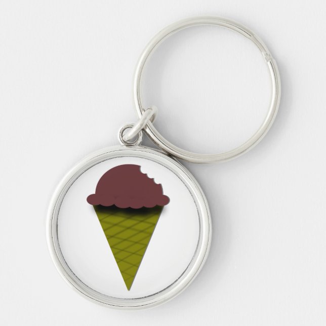 Llavero del helado de chocolate (Frente)