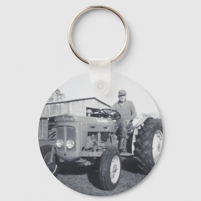 LLAVERO DEL HOMBRE DEL TRACTOR (Anverso)