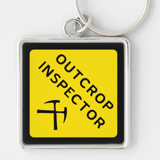 Llavero del inspector del afloramiento (Frente)