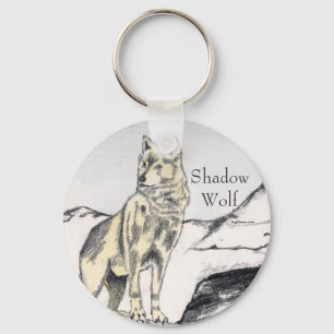 Llavero del lobo de la sombra