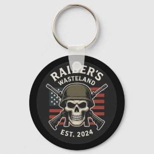 Llavero del logo de Raider's Wasteland Best Server
