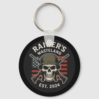 Llavero del logo de Raider's Wasteland Best Server
