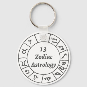 Llavero del logotipo de 13 zodiacos