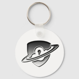 Llavero del logotipo de la seguridad del Blackwood