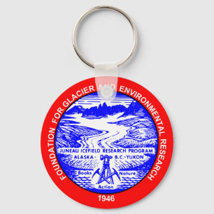 Llavero del logotipo del color JIRP