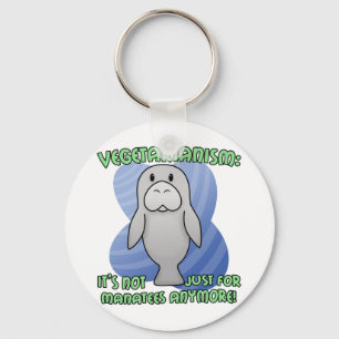 Llavero del Manatee de Kawaii