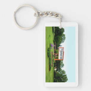 Llavero del mesón de Usonian - placa de calle