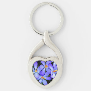 Llavero del metal de las flores