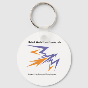 Llavero del mundo del robot