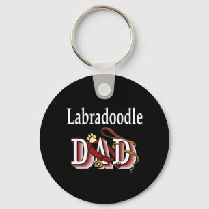 llavero del papá del labradoodle