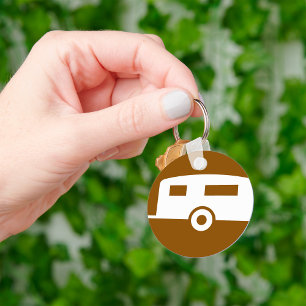 Llavero del parque de la caravana