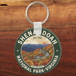 Llavero del Parque Nacional Shenandoah - Recuerdo
