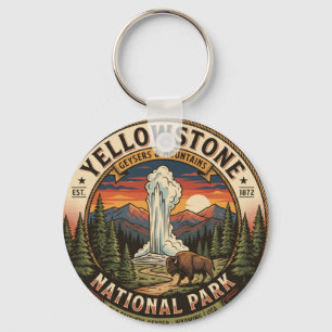 Llavero del Parque Nacional Yellowstone   Old Fait