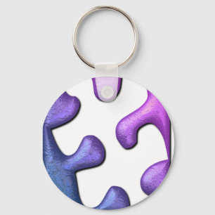 Llavero del pedazo del rompecabezas