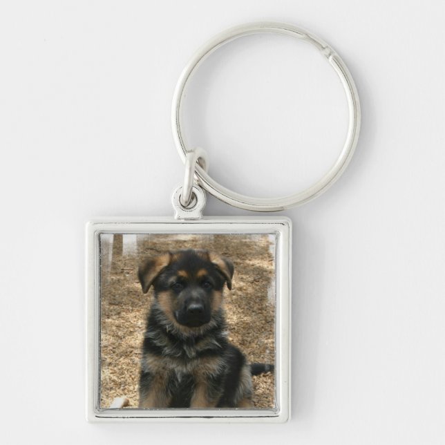 Llavero del perrito del pastor (Frente)