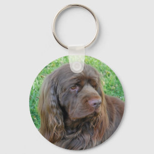 Llavero del perro de aguas de Sussex