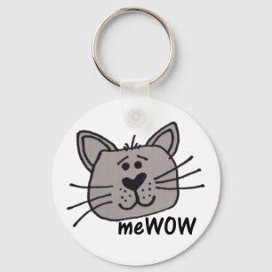 Llavero del personalizable de MeWOW del gato