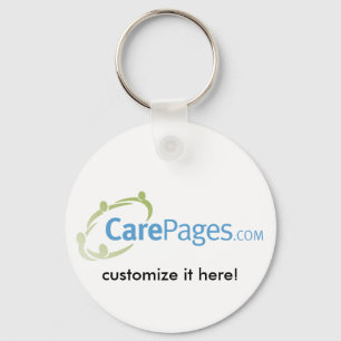 llavero del personalizado de CarePages.com