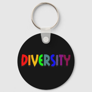 Llavero del personalizado de la diversidad