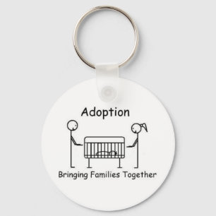 Llavero del pesebre de la adopción