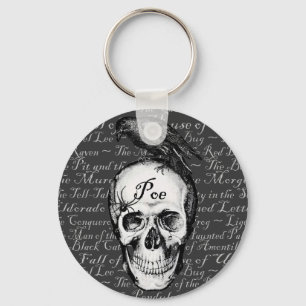 Llavero del Poe del cuervo