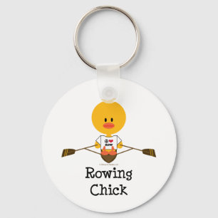 Llavero del polluelo del Rowing