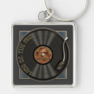 Llavero del premio del disco de vinilo de LP del