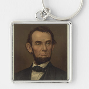 Llavero del retrato de Abraham Lincoln
