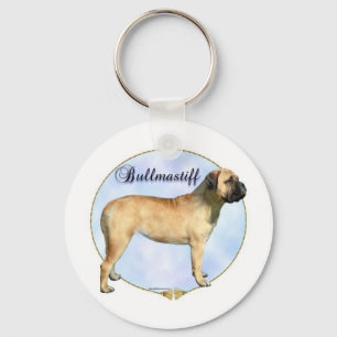 Llavero del retrato de Bullmastiff