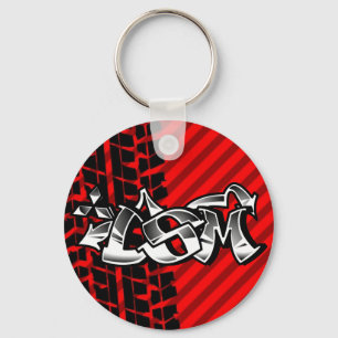 Llavero del rojo de la garra 4g63 del eclipse de