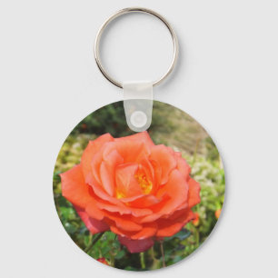 Llavero del rosa rojo