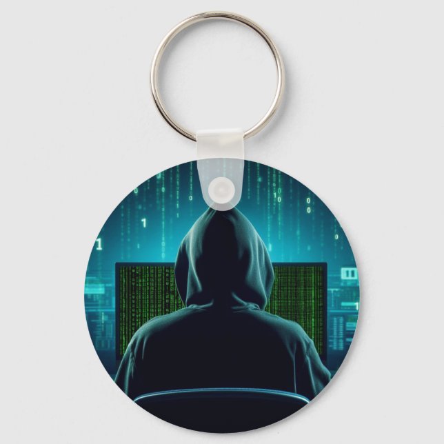 Llavero del Señor de los Hackers (Anverso)