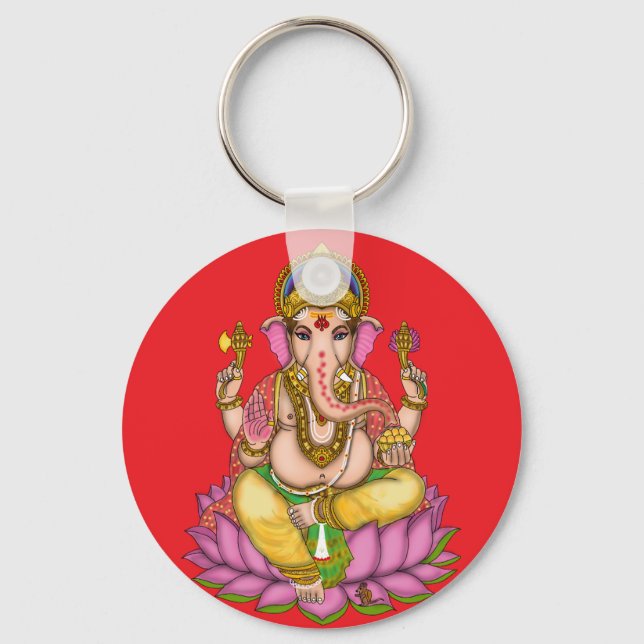 Llavero del Señor Ganesha (Anverso)