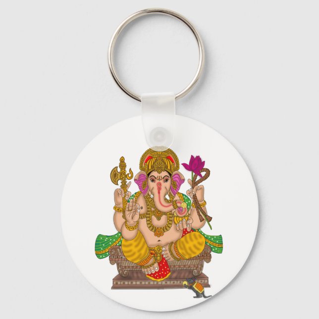 Llavero del Señor Ganesha (Anverso)