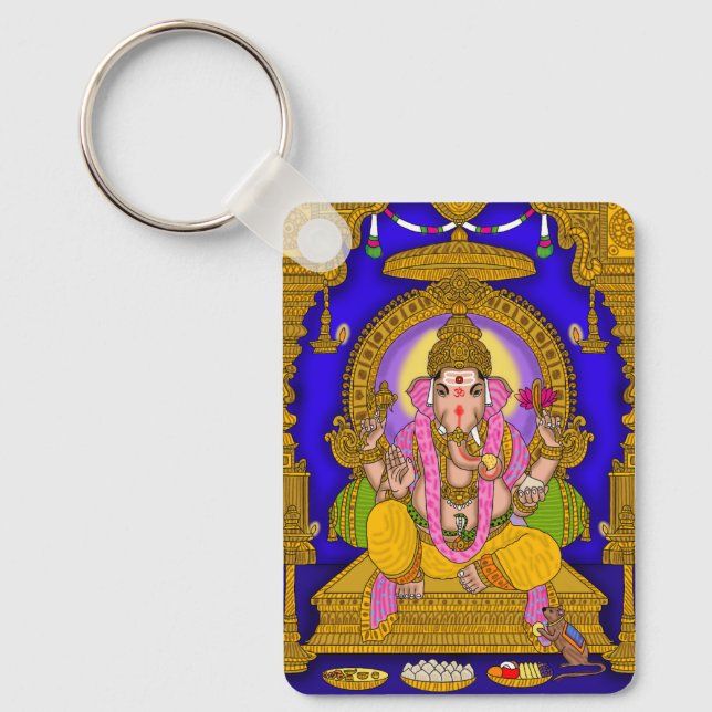 Llavero del Señor Ganesha (Anverso)
