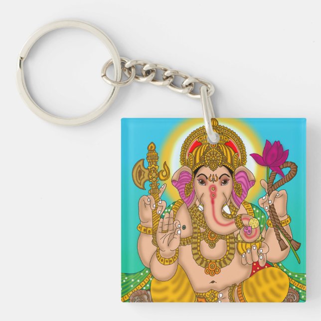 Llavero del Señor Ganesha (Frente)