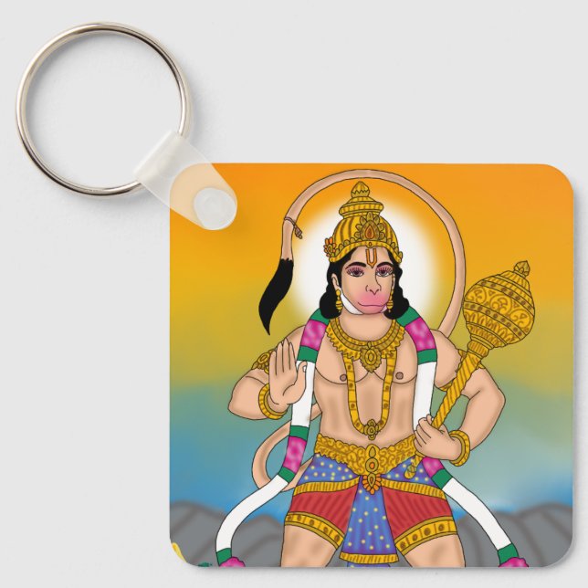 Llavero del Señor Hanuman (Anverso)