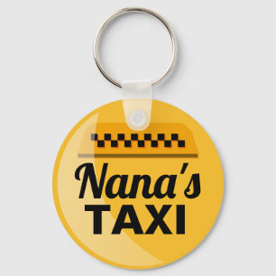 Llavero del servicio del taxi de Nana