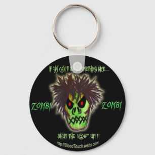 llavero del shutup del zombi