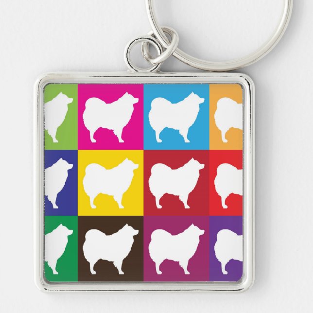 Llavero del tablero de damas de Eskie (Frente)