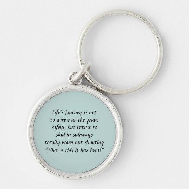 Llavero del viaje de la vida (Frente)