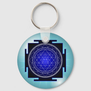 llavero del yantra del sri