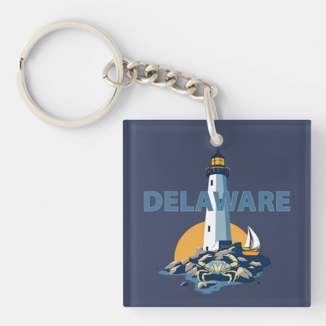 Llavero Delaware (Estados Unidos de América) (Frente)