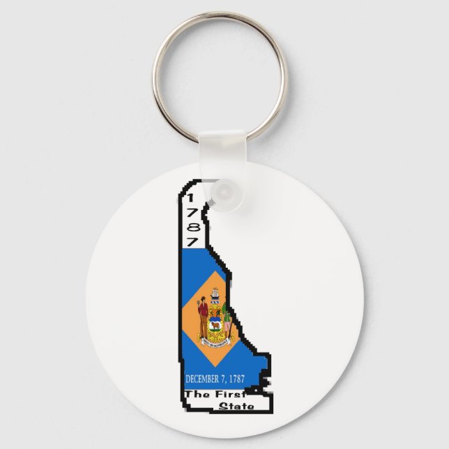 Llavero Delaware Keychain (Anverso)