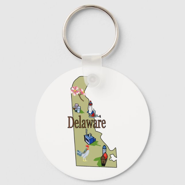 Llavero Delaware Keychain (Anverso)