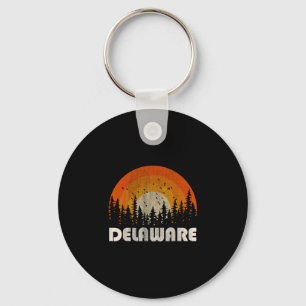 Llavero Delaware - naturaleza divertida vintage senderismo