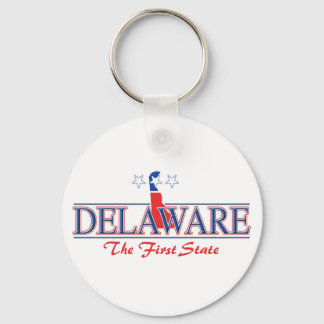 Llavero Delaware Patriotic Keychain